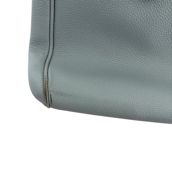 Kate Spade New York blue leather satchel handbag tote purse - Picture 7 of 14